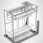 Kệ gia vị Martin ray giảm chấn inox 304