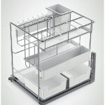 Kệ gia vị Martin ray giảm chấn inox 304