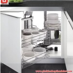 Kệ góc trái – phải tủ