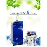 MÁY LỌC NƯỚC NOKIZO 8 LÕI LỌC TỦ 3D XANH-ĐEN KR108T1