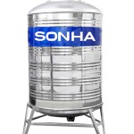 Bồn nước Inox 1000L Sơn Hà đứng (Φ960)